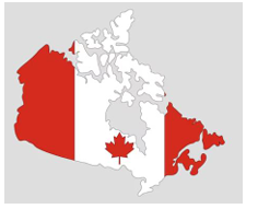 Map of Canada showing 12 Energy service coverage